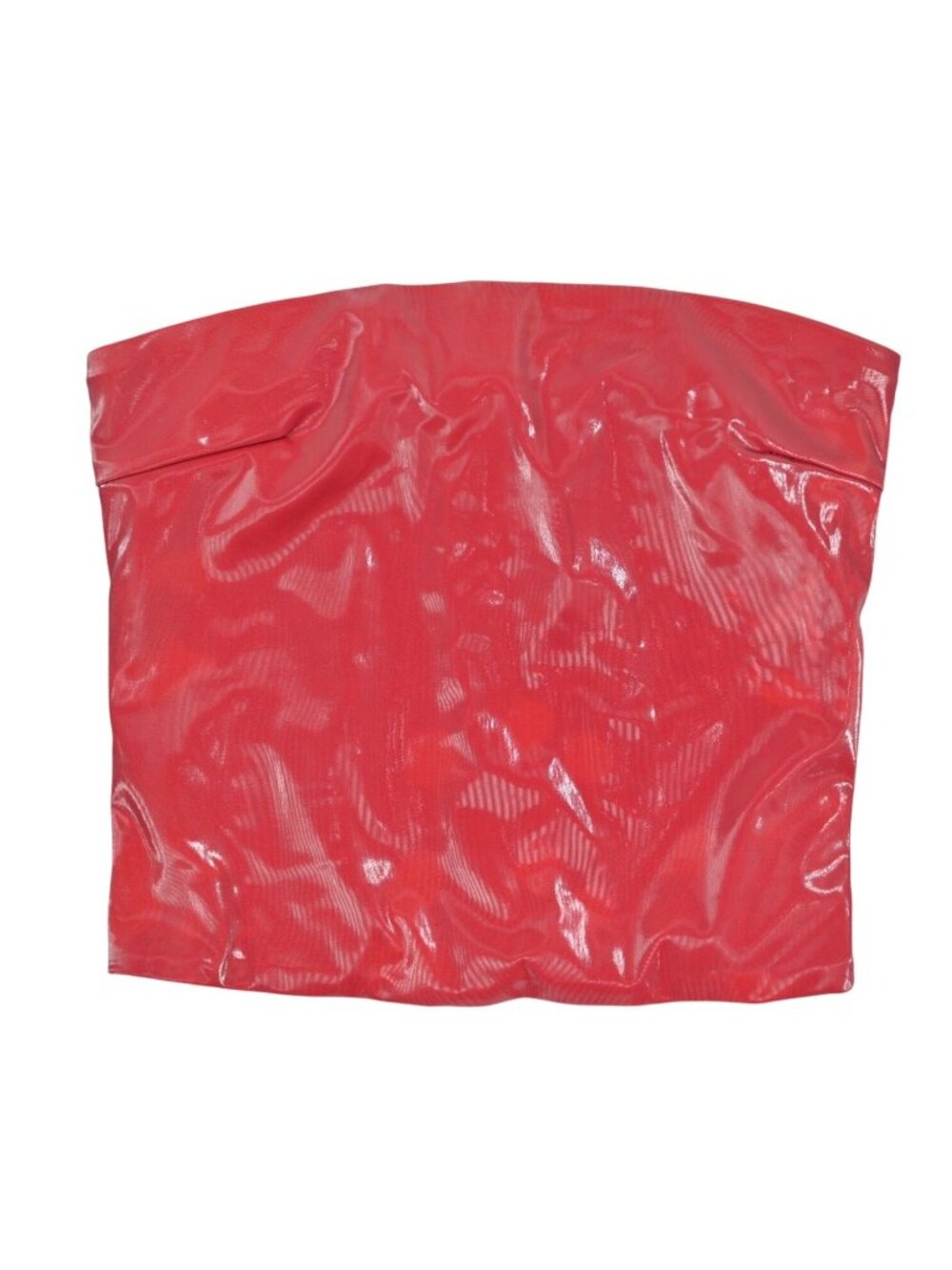 Cultnaked Killa Bandeau in Red Patent
